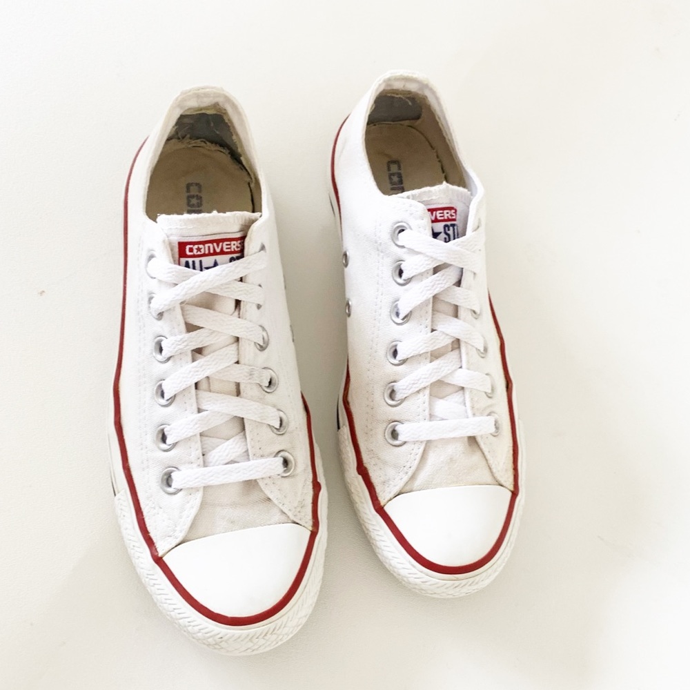 Converse Chuck Taylor All Star Ox White Size 7.5 - Picture 3 of 8